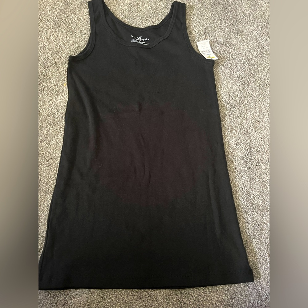 Bobbie Brooks Black tank NWT